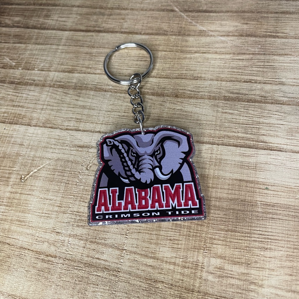 Alabama Crimson Tide Keychain